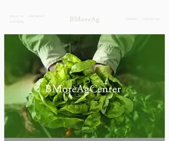 Bmoreag.com(Baltimore's Urban Agriculture Center) Screenshot