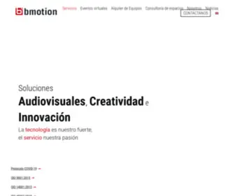 Bmotionav.com(Bmotion AV Rental) Screenshot