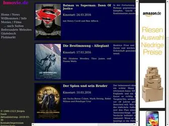 Bmovie.de(Informationen zu Kino / TV / Fernseh) Screenshot