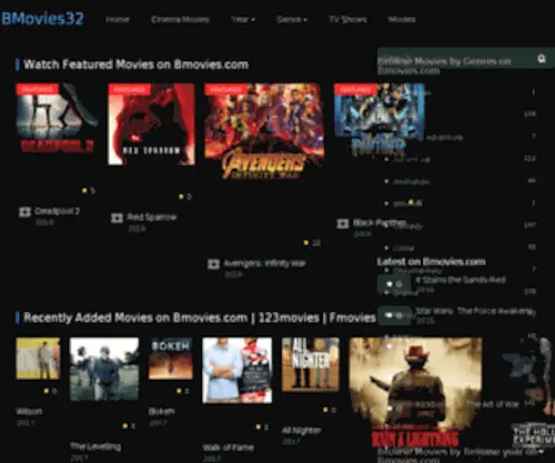 Bmovies32.net(Watch Movies on BmoviesFree) Screenshot