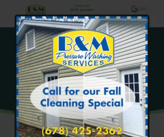 BMpressurecleaning.com(BM Pressure Cleaning) Screenshot