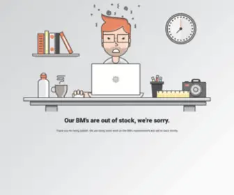 BMprovider.com(Our BM's are out of stock) Screenshot