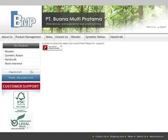 BMpteak.com(The no.1 original manufacturer and exporter of teak wood furniture) Screenshot