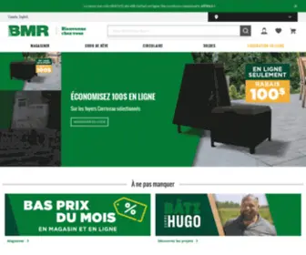 BMR.ca(Buy online everything you need for your renovation projects) Screenshot