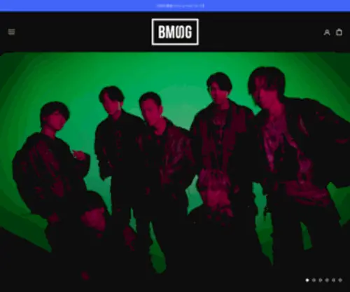 BMSG.shop(BMSGグッズ通販サイト) Screenshot