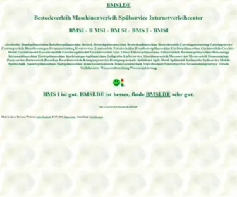 Bmsi.de(Spülmobil) Screenshot