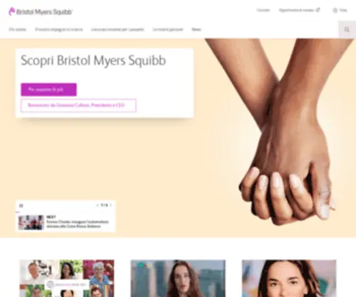BMS.it(Bristol Myers Squibb) Screenshot