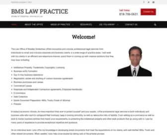 BMslawpractice.com(Bradley M) Screenshot