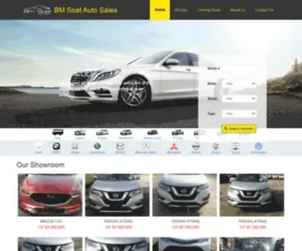 Bmsoat.com(BM Soat Auto Sales) Screenshot