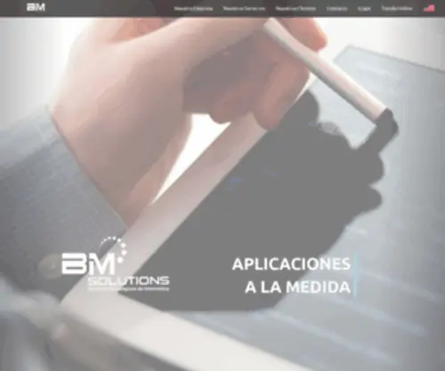 Bmsolutions.com(We are currently in the process of redesigning our website to serve you better) Screenshot