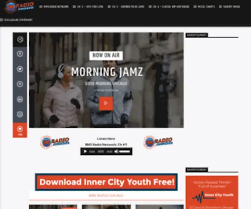 BMsradiochicago.com(Chicago's Hot Hip) Screenshot