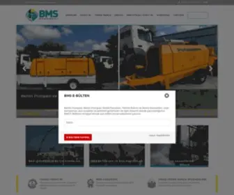 BMsservis.com(BMS Beton Makine Servis) Screenshot