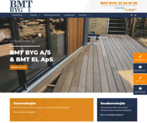 BMT-BYG.dk(BMT-BYG A/S) Screenshot
