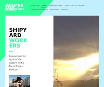 BMTC.org(Bremerton Metal Trades Council) Screenshot