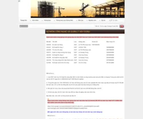 BMthicong.com.vn(Bộ Môn Công Nghệ Và Quản Lý Xây Dựng) Screenshot