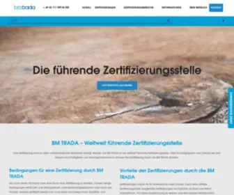 BMtrada.de(BM Certification) Screenshot