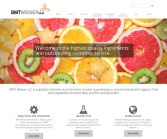 BMtweiser.com(BMT Foods) Screenshot