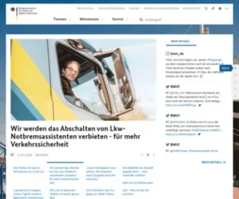 BMVBS.de(Elektromobilität) Screenshot