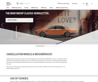 BMW-Classic.de(BMW Group Classic BMW Group Classic) Screenshot