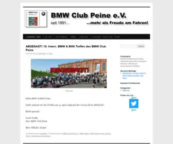 BMW-Club-Peine.de(BMW Club Peine e.V) Screenshot