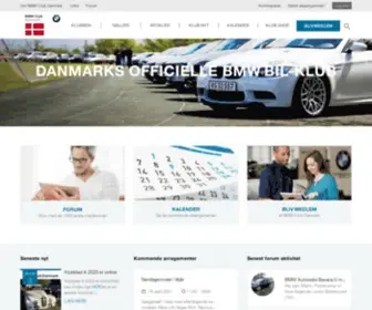 BMW-Club.dk(BMW Club Danmark) Screenshot