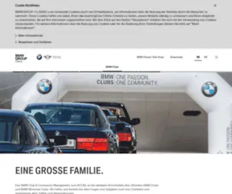 BMW-Clubs-International.com(BMW Group Classic) Screenshot