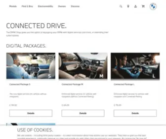 BMW-Connecteddrive.co.uk Screenshot