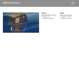 BMW-Connecteddrive.se(BMW ConnectedDrive) Screenshot