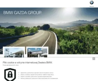 BMW-Gazda.pl(GAZDA GROUP GLIWICE) Screenshot