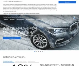 BMW-Hamburg.de(Herzlich willkommen bei der BMW Niederlassung Hamburg) Screenshot