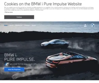 BMW-I-Pure-Impulse.com(BMW i Pure Impulse) Screenshot