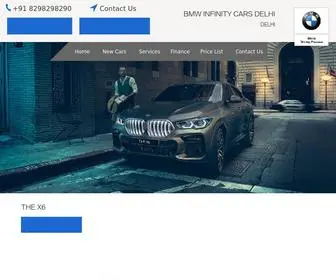 BMW-Infinitycars-Delhi.in Screenshot
