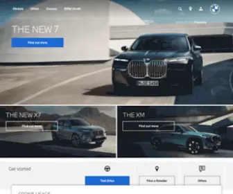 BMW-ME.com(The official website of BMW Group in the Middle East. BMW Group Middle East at a glance) Screenshot