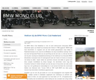 BMW-Mono-Club.nl(BMW Mono Club) Screenshot