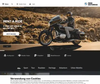 BMW-Motorrad.ch(BMW Motorrad) Screenshot