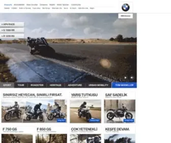 BMW-Motorrad.com.tr(Ana sayfa) Screenshot