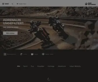 BMW-Motorrad.de(BMW Motorrad) Screenshot