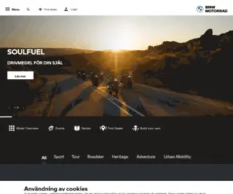 BMW-Motorrad.se(BMW Motorrad) Screenshot