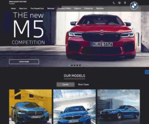 BMW-Navnitmotors.in Screenshot
