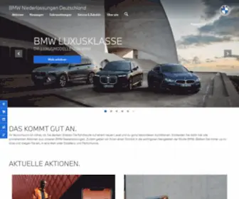 BMW-Niederlassungen.de(Die BMW Niederlassungen) Screenshot