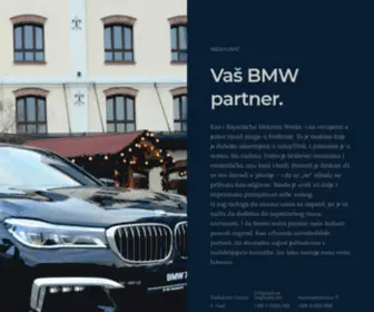 BMW-Radulovic.rs(BMW partner) Screenshot