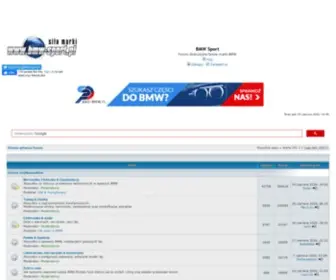 BMW-Sport.pl(Strona gĹĂłwna) Screenshot