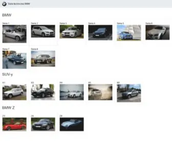BMW-Tech.pl(Dane techniczne BMW) Screenshot