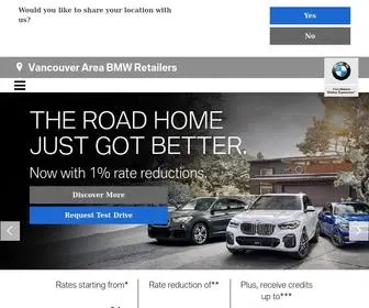 BMW-Vancouver.ca(Vancouver BMW Retailers) Screenshot