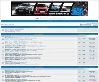 BMW3ER.pl(Strona GĹĂłwna) Screenshot