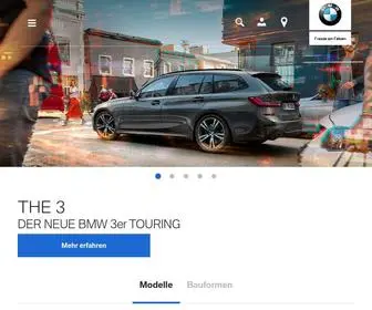 BMW.at(Die offizielle Website von BMW Österreich) Screenshot