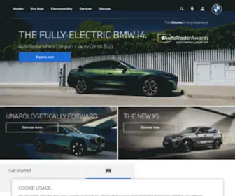BMW.ca(BMW Official Website) Screenshot