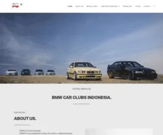 BMWcci.org(Official BMW Car Clubs Indonesia) Screenshot