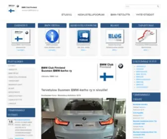 BMWclub.fi(BMW Club Finnland) Screenshot