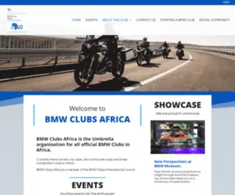 BMWclubs.africa(BMW Clubs Africa) Screenshot